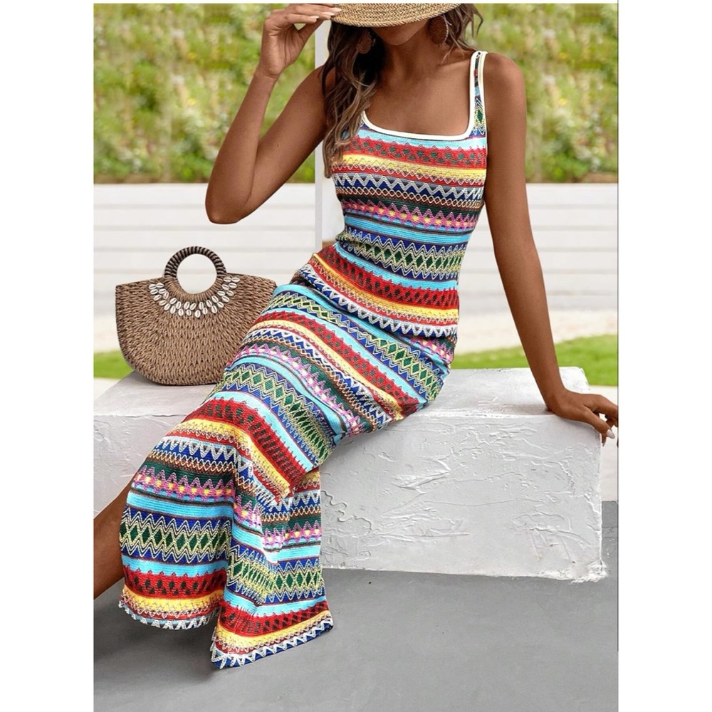 PRETTYGARDEN Maxi Dress size Small